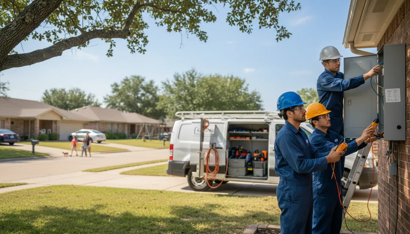 Certified electrician providing emergency electrical services in Jefferson, SD